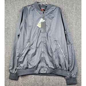 Spire Aviator Bomber Jacket Mens XL Charcoal Waterproof Breathable SPJ-145CH